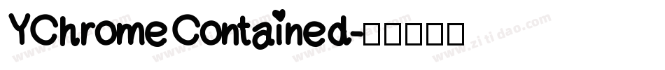 YChrome Contained字体转换